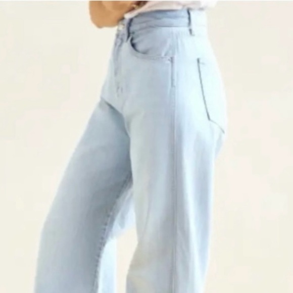 💙 VERONICA BEARD Taylor- Relaxed Wide Leg High Rise Jeans | Size 27 - Picture 11 of 12